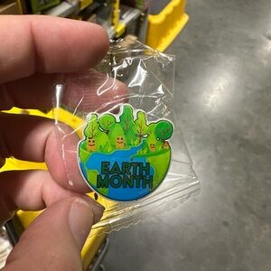 Amazon Earth Month Peccy Pin